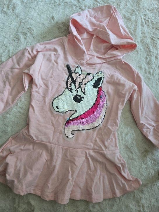 Splinternieuw roze truitje met eenhoorn pailletten, PRONTO MODA WENDY, Nieuw, Truitje of Vestje, Verzenden