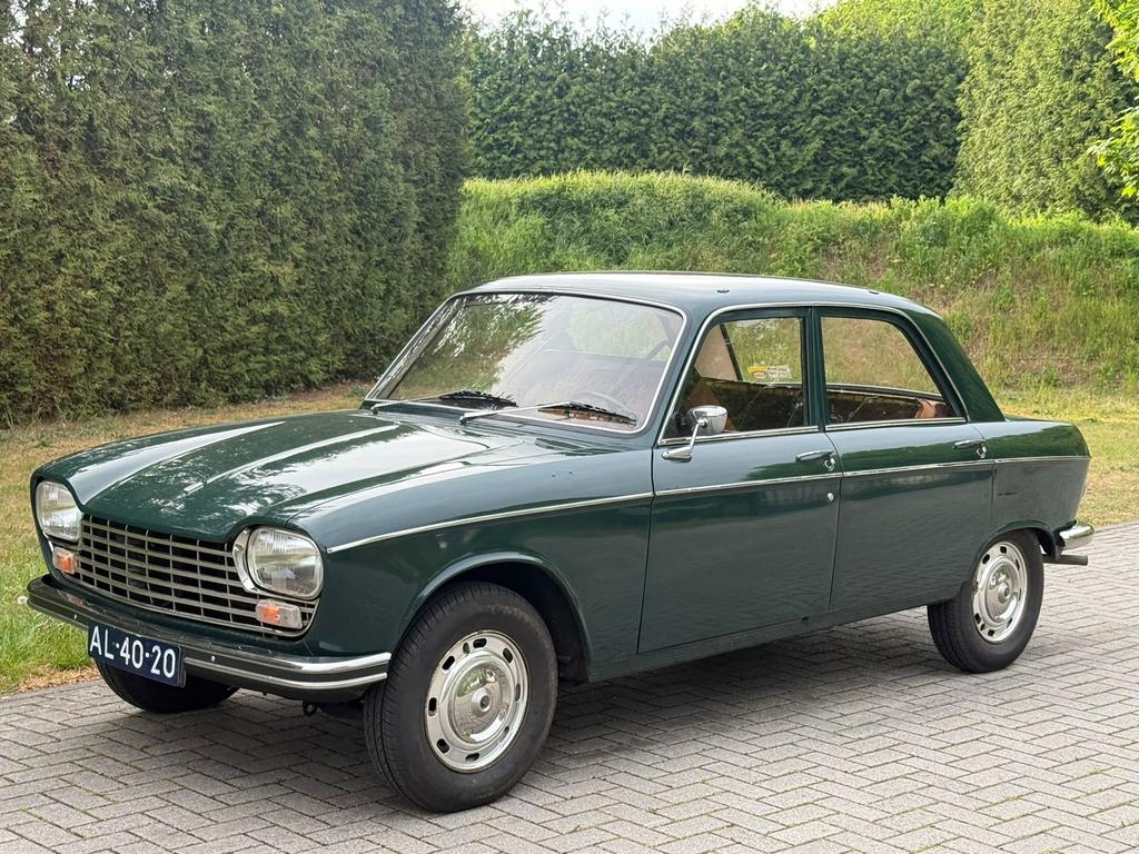 Peugeot 204 1.1 1967 Groen Oldtimer, 54 pk, 4 cilinders, Handgeschakeld, 1130 cc