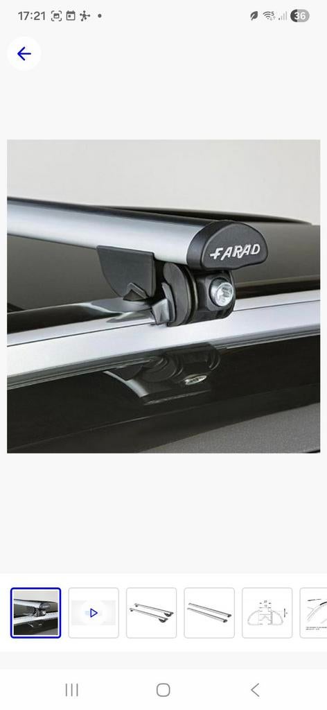 Farad Dakdragers Seat Ibiza ST 2010 en verder, Ophalen of Verzenden, Zo goed als nieuw