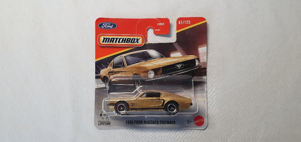 Matchbox 1968 Ford Mustang Fastback, Ophalen of Verzenden, Nieuw, Auto