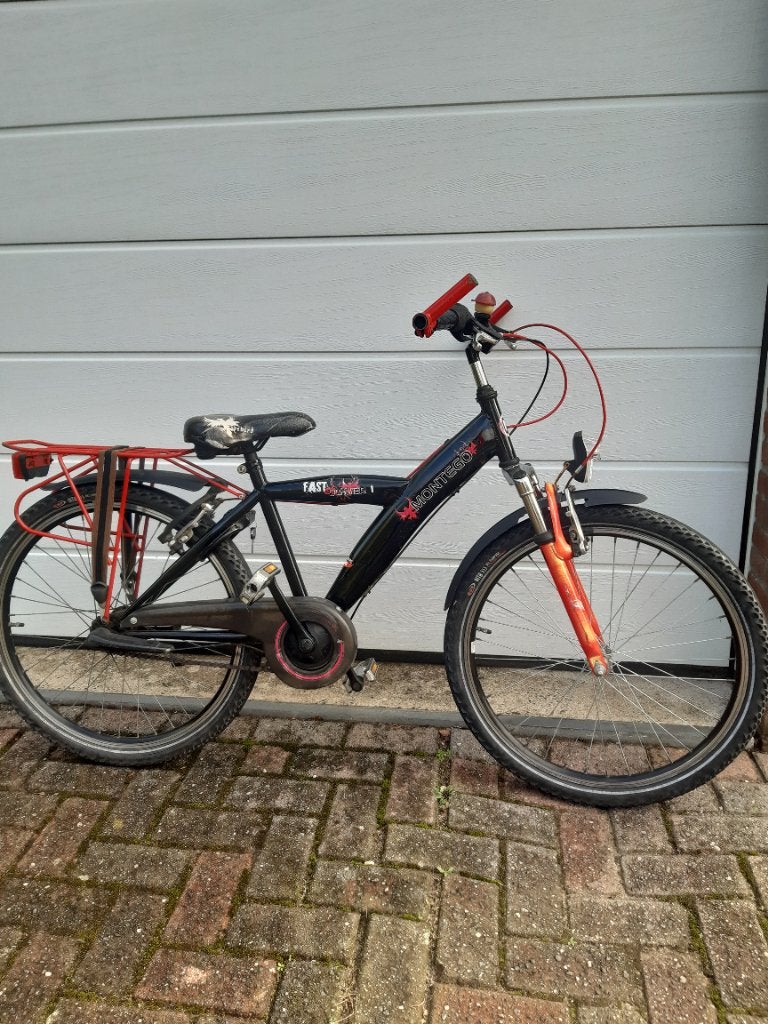Montego kinderfiets 24 inch, 20 inch of meer, Gebruikt, Velgrem, Ophalen