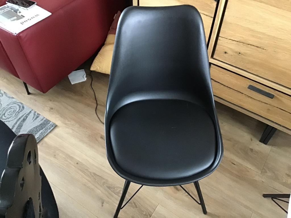 KICK kuipstoel Metal Luuk, Ophalen, Gebruikt, Twee, Zwart