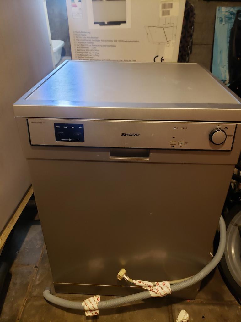 Sharp vaatwasmachine QW-HX124F72S A++, Witgoed en Apparatuur, Vaatwasmachines, Gebruikt, Ophalen of Verzenden, Energieklasse A of zuiniger