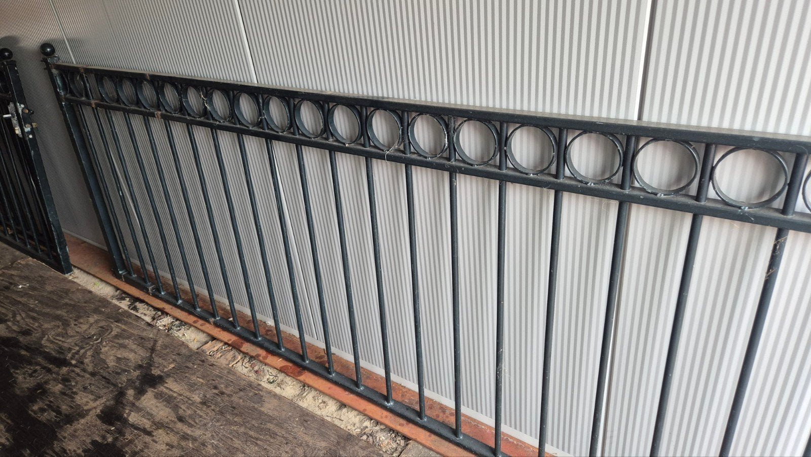 Hekwerk poort, Tuin en Terras, Ophalen, IJzer, Sierhekwerk