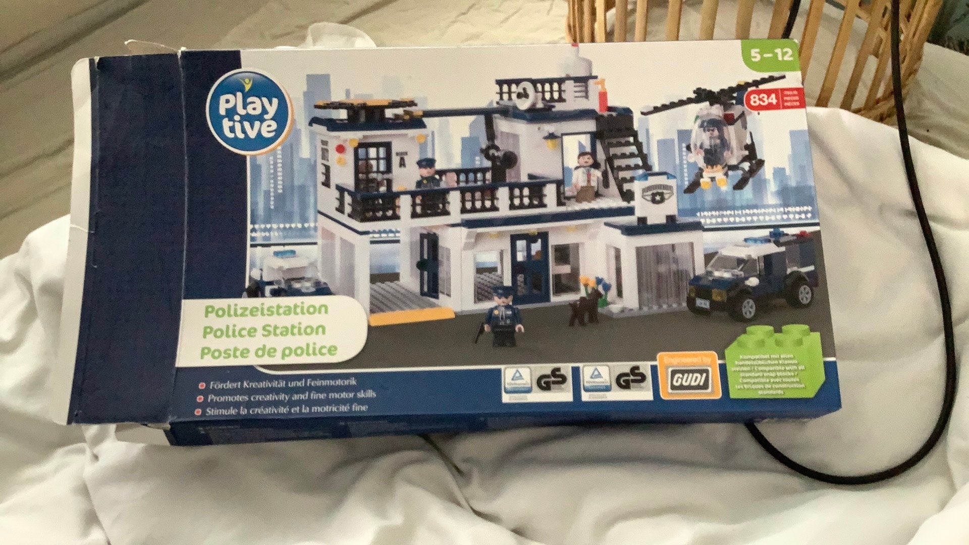 Playtive Politiebureau Bouwset -, Ophalen of Verzenden, Zo goed als nieuw, Overige merken
