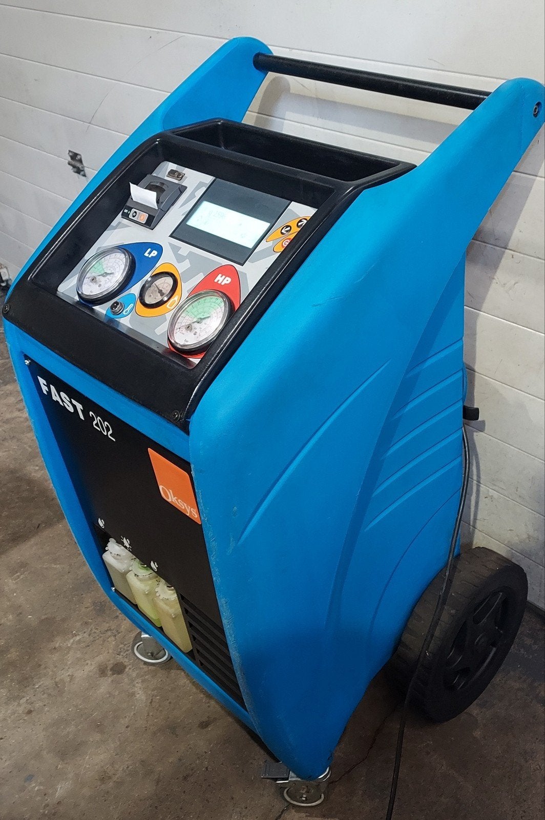 Oksys (Fral) Fast 202 R134a Airco machine / vulstation, Ophalen