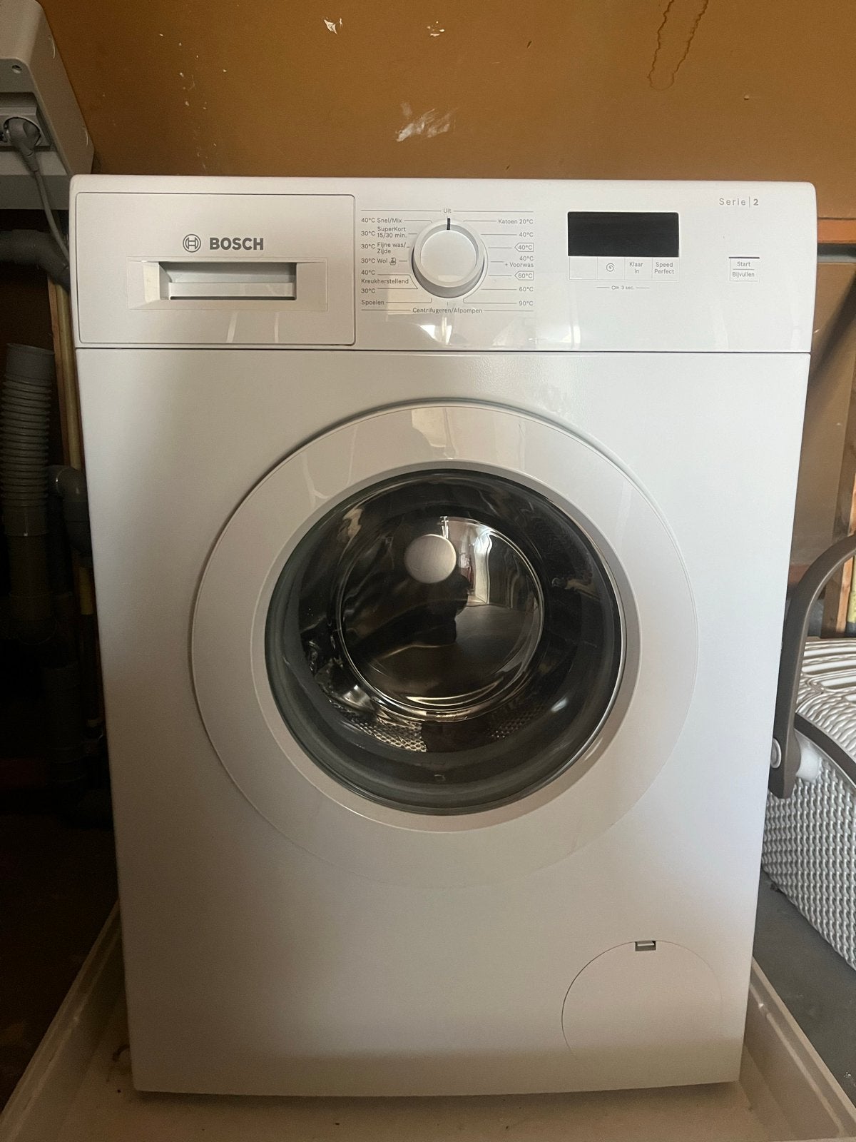 Bosch WAJ28000NL Wasmachine - A+++ ophalen in Eindhoven, Ophalen, Gebruikt, 85 tot 90 cm, 1200 tot 1600 toeren