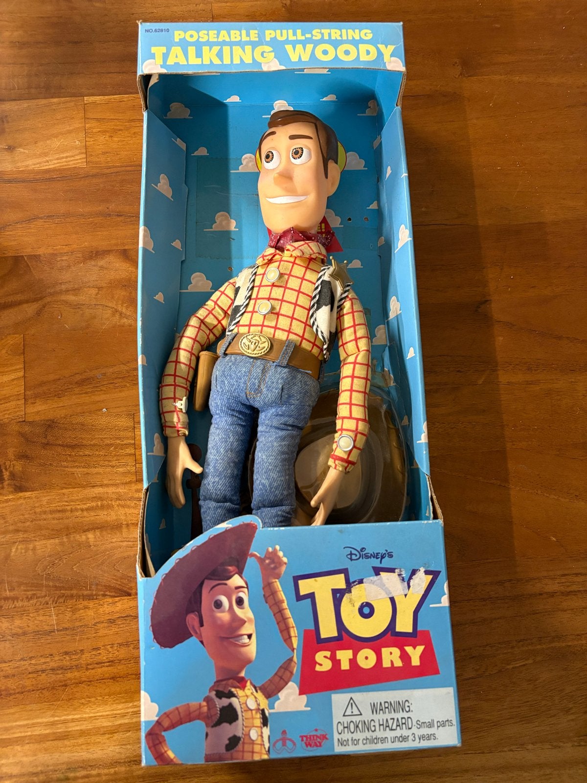 Toy Story Woody pop - Poseable Pull-String Talking Woody, Ophalen of Verzenden, Zo goed als nieuw, Overige typen