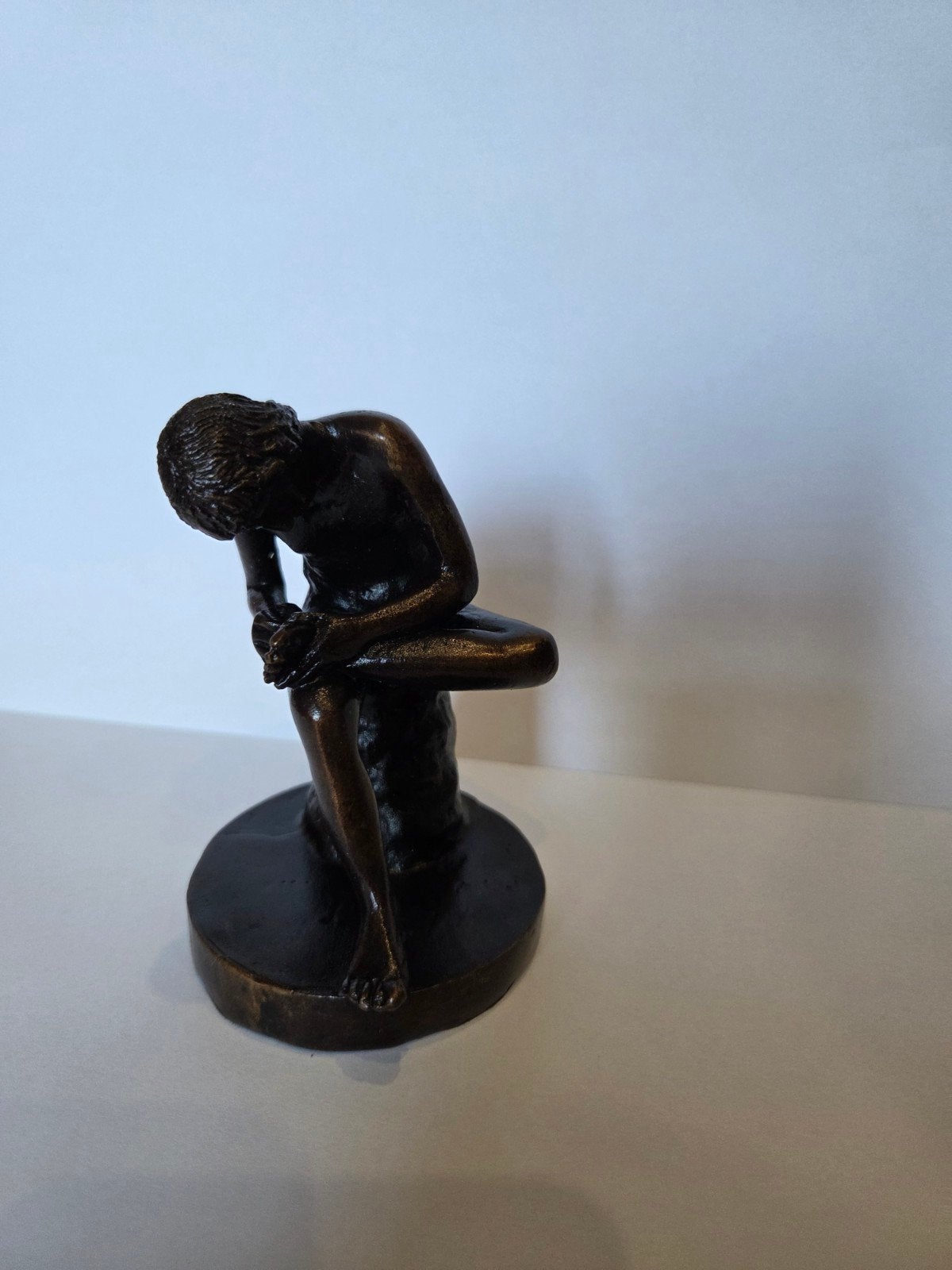 Bronzen Beeld Jongen met Doorn - Spinario, Ophalen of Verzenden, Brons