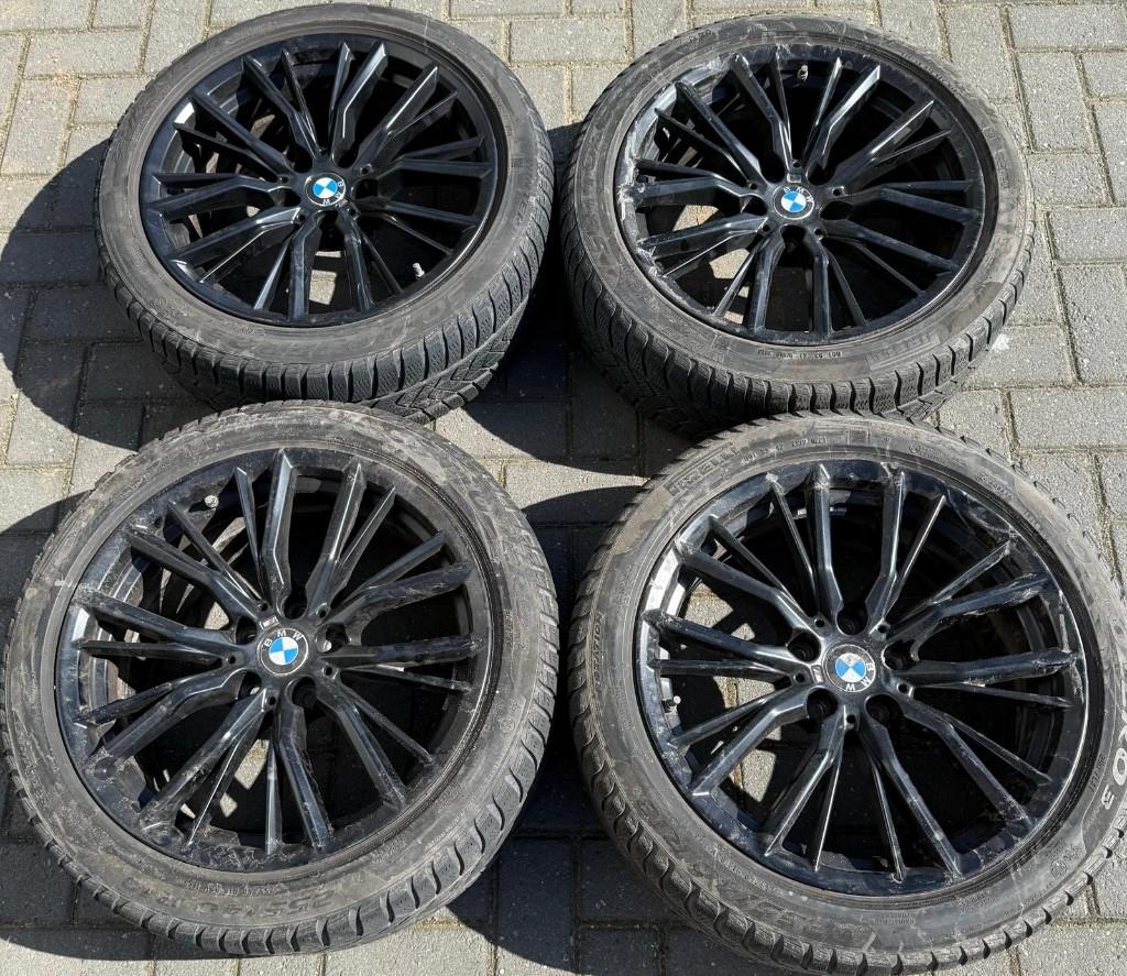 Originele 20 inch BMW wielen + Pirelli run flat winterbanden, Auto-onderdelen, Banden en Velgen, Ophalen, 18 inch, Gebruikt, 255 mm