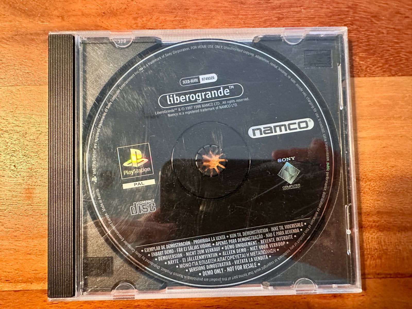 LiberoGrande PlayStation 1 (PS1) Demo Game - PAL, Spelcomputers en Games, Ophalen of Verzenden, Zo goed als nieuw, Zonder controller
