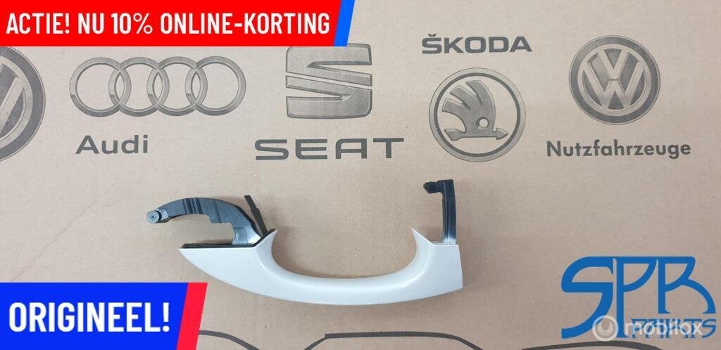 GOLF 7 VII LOK1 LINKS Deurgreep Linksvoor Linksachter GREEP, Volkswagen, Nieuw, Ophalen of Verzenden
