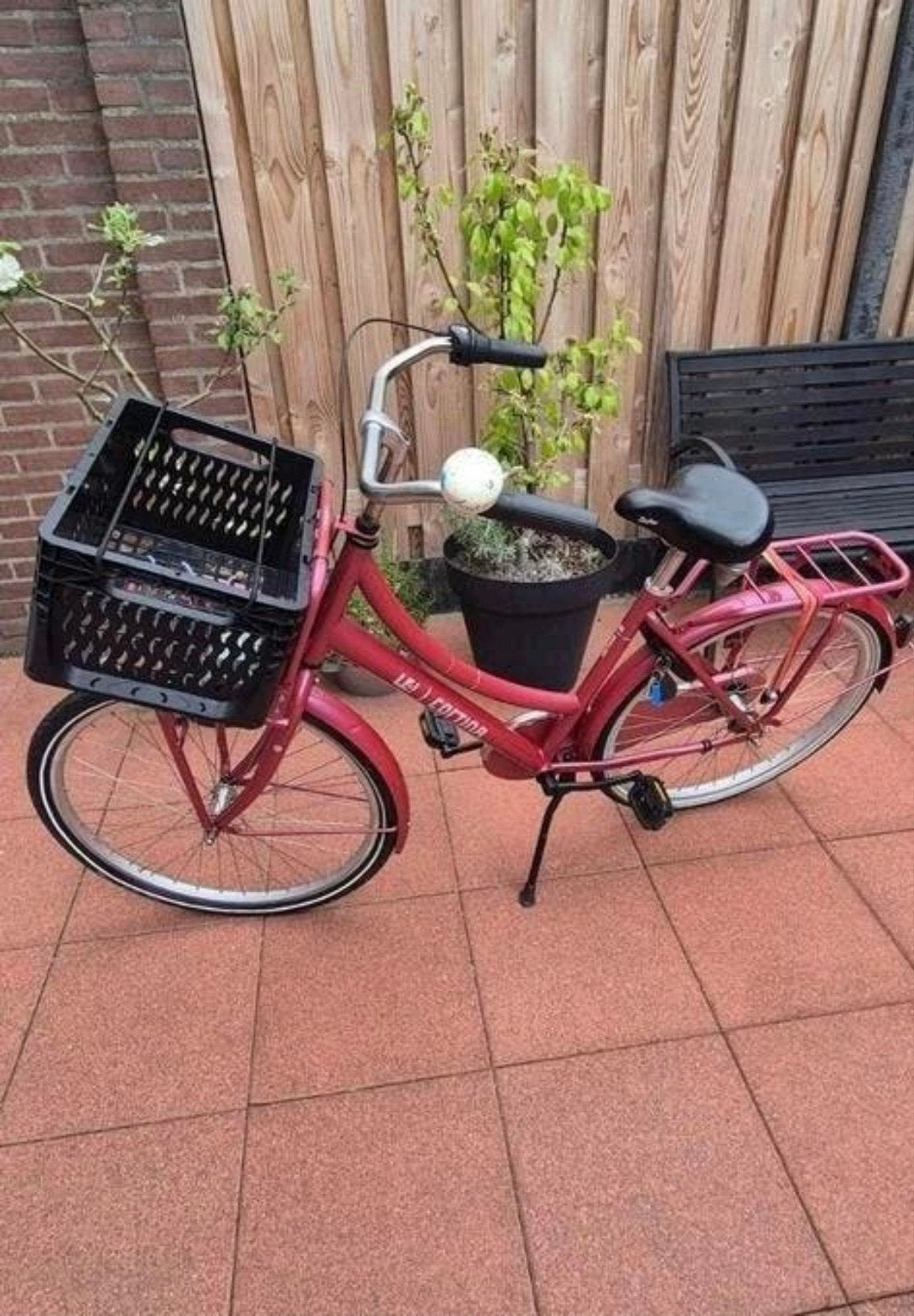 Cortina U4 - 26" meisjesfiets, 3 versnellingen, Minder dan 47 cm, Ophalen, Terugtraprem, Versnellingen