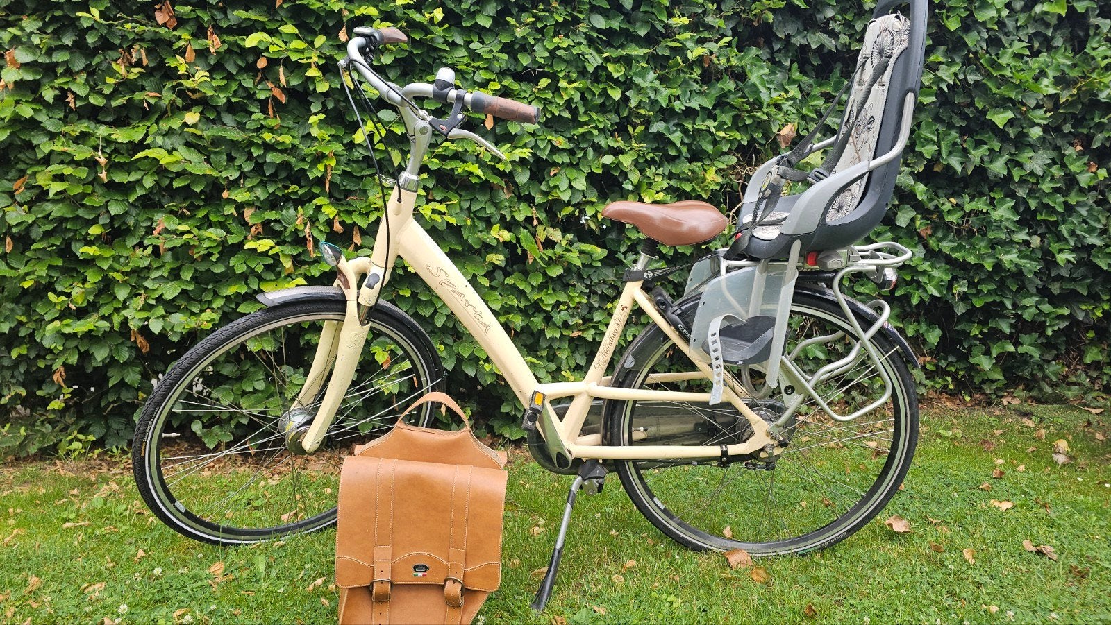 Sparta Marathon fiets met kinderzitje, Ophalen