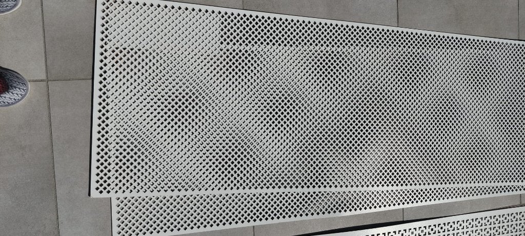 CanDo Decorpaneel Ibiza MDF 183x61 cm, Ophalen, 30 tot 80 cm, Radiator, 150 cm of meer