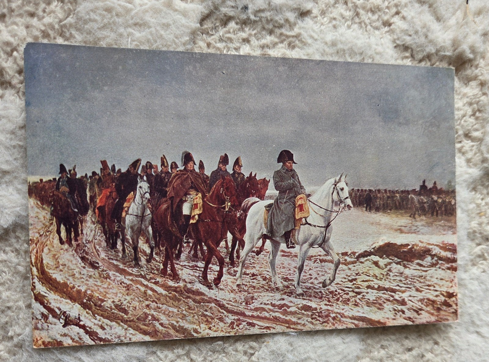 Ansichtkaart Napoleon 1814 - Meissonier, Verzenden, Voor 1920, Ongelopen, Politiek en Historie