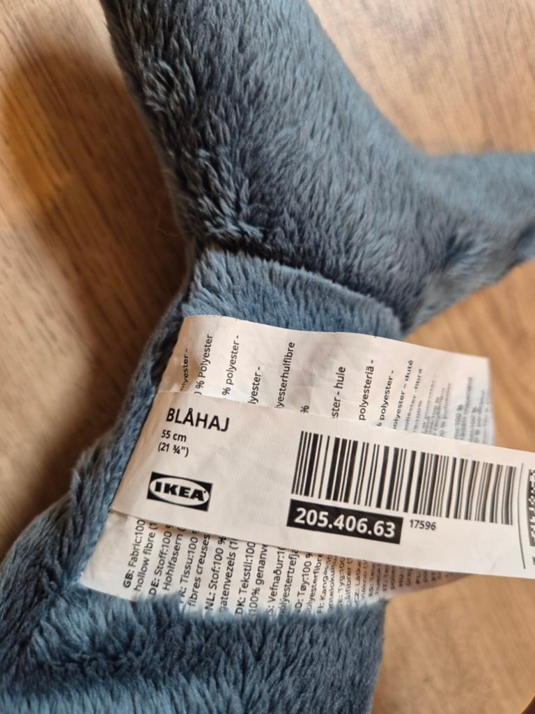 IKEA haai knuffel kleine versie blahaj, Ophalen of Verzenden