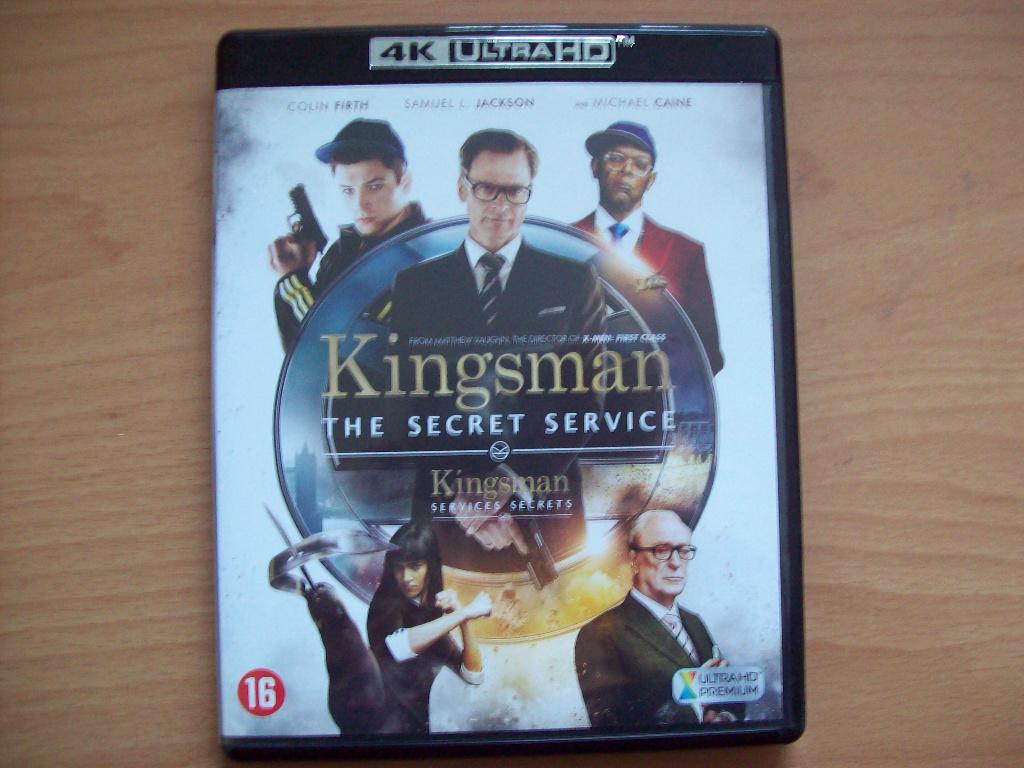 Kingsman: The Secret Service (4K Ultra HD) Colin Firth, Samu, Cd's en Dvd's, Blu-ray, Ophalen of Verzenden, Zo goed als nieuw