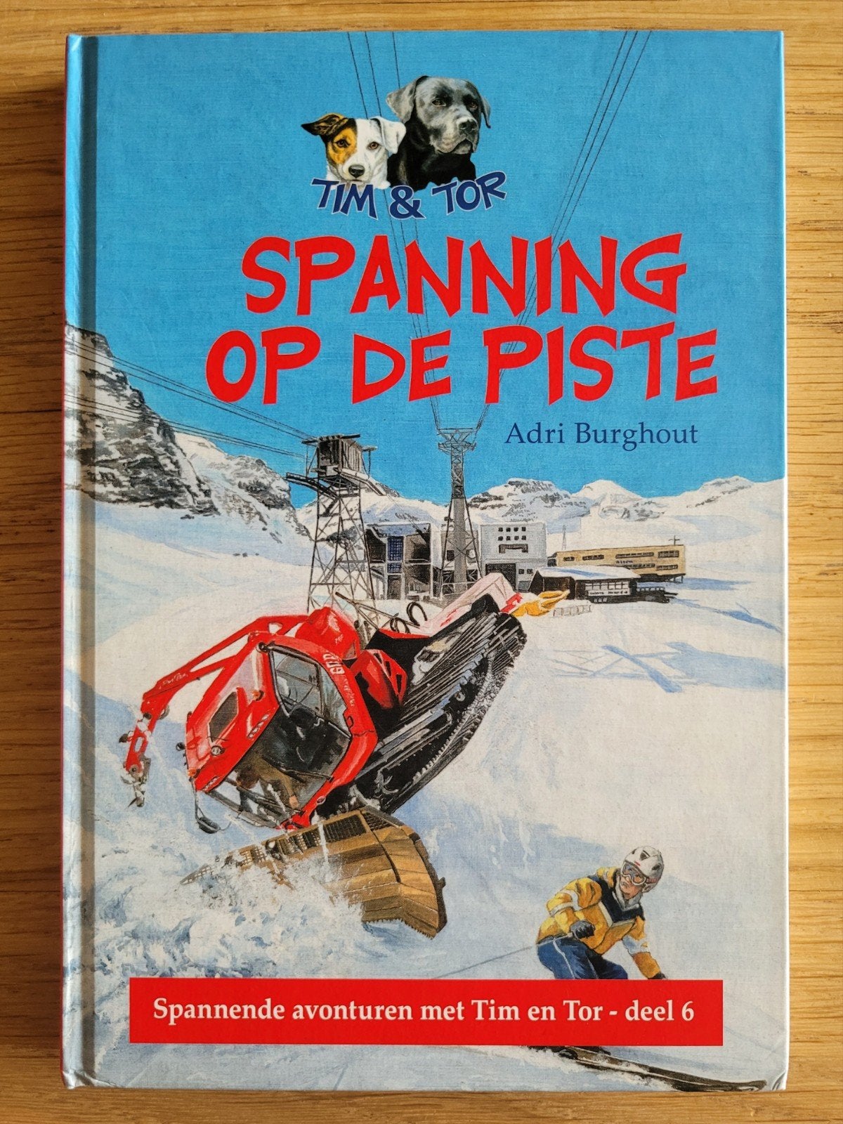 Spanning op de piste, Adri Burghout, Tim & Tor-6, chr. ZGAN!, Boeken, Ophalen of Verzenden, Zo goed als nieuw