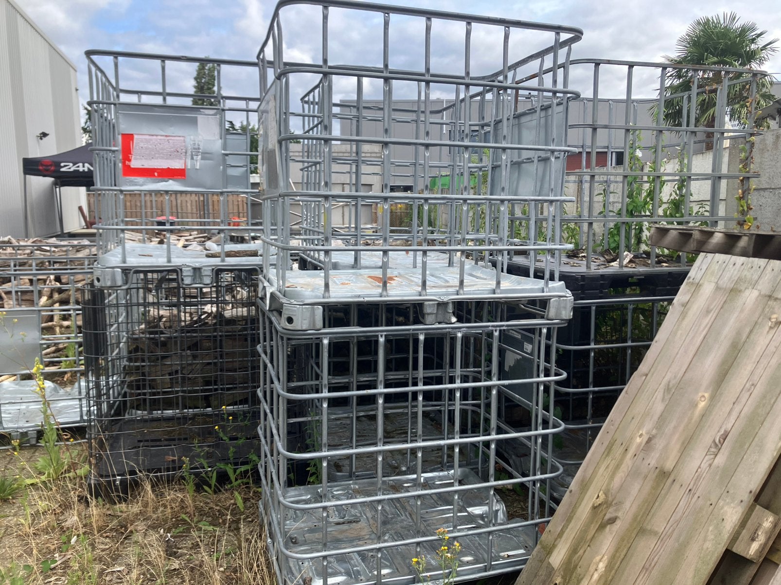 10 Ibc kratten in 1 koop te koop, Ophalen, Gebruikt, 100 cm of meer, 60 cm of meer
