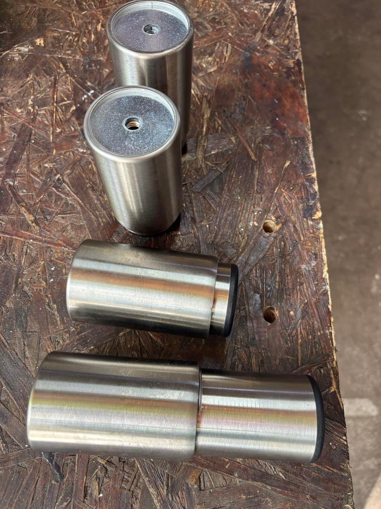Boretti Fornuis Poten RVS - Set van 4, Ophalen, Nieuw