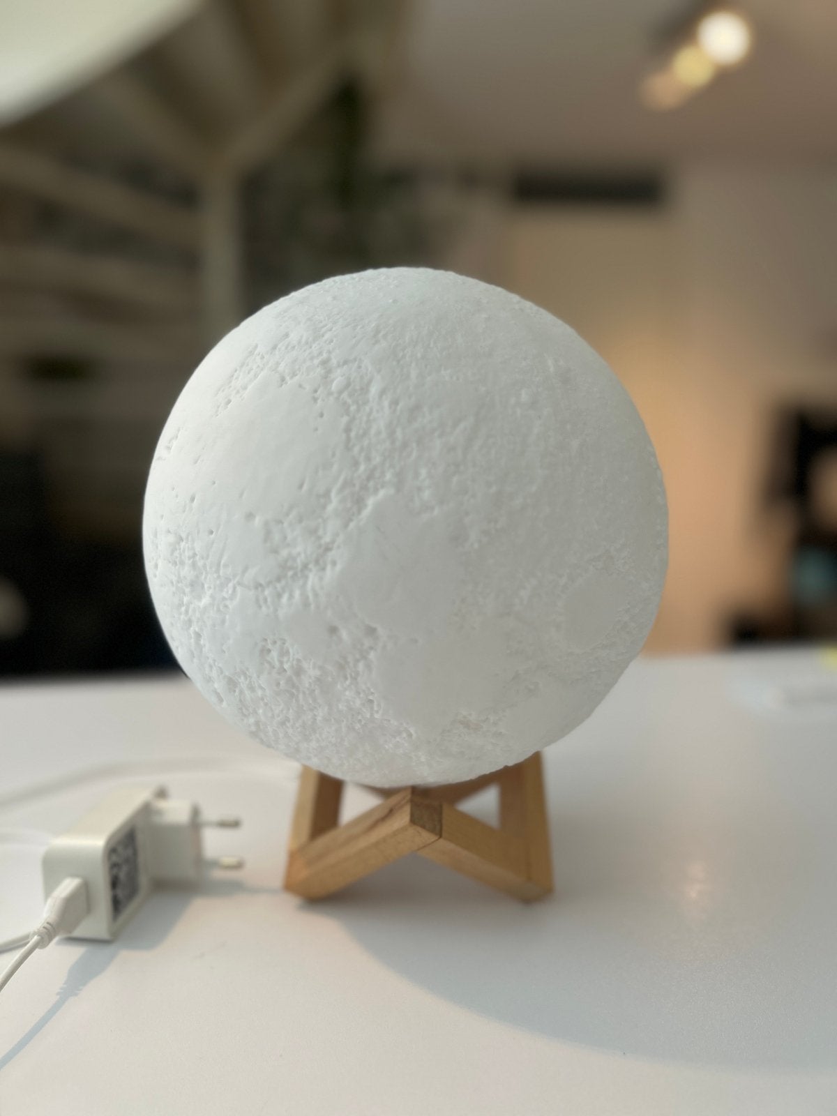 Maanlamp, Wit, Ophalen of Verzenden, Gebruikt, Overige typen