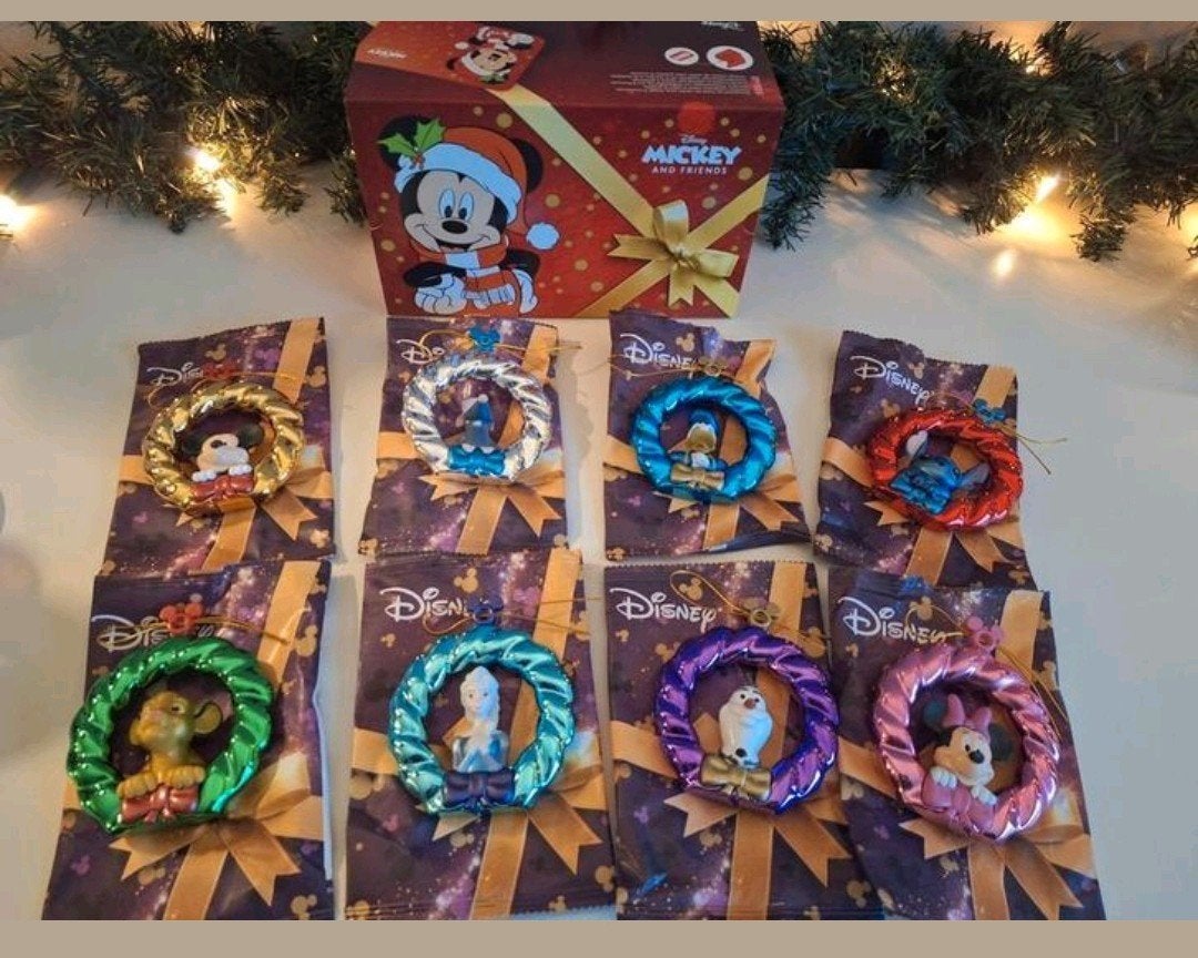 AH Disney Kerstkransjes Disney hangers Mickey blik compleet, Ophalen of Verzenden, Nieuw, Krans, Kunststof