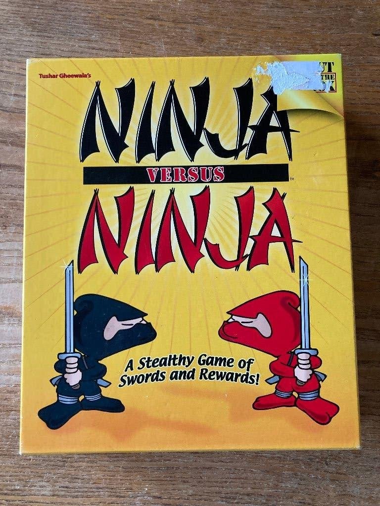 Ninja versus Ninja (voor 2 spelers, 8+jaar) bordspel zgan, Een of twee spelers, Ophalen of Verzenden, Zo goed als nieuw, Out of the Box