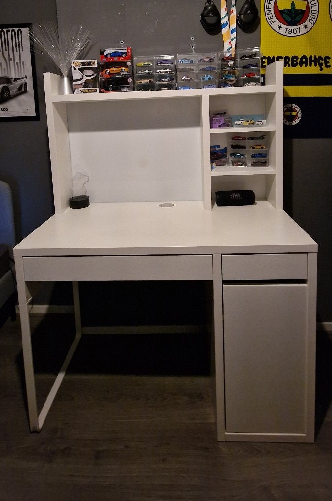 Bureau, Huis en Inrichting, Bureaus, Ophalen, Opzetstuk, Gebruikt, IKEA