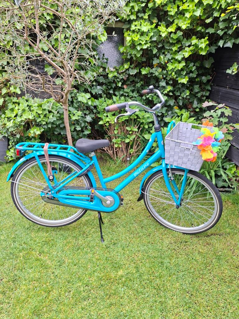 PRACHTIGE VOLARE 24 INCH MEIDENFIETS, Terugtraprem, Handrem, Gebruikt, 24 inch