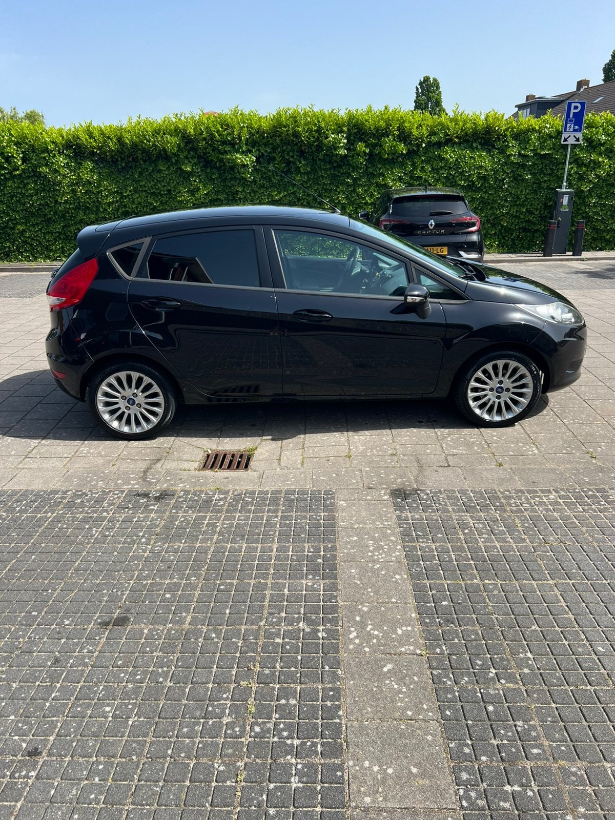Ford Fiësta 1.25 44KW 5DR 2011 Zwart, Voorwielaandrijving, Stof, 40 €/maand, 1242 cc
