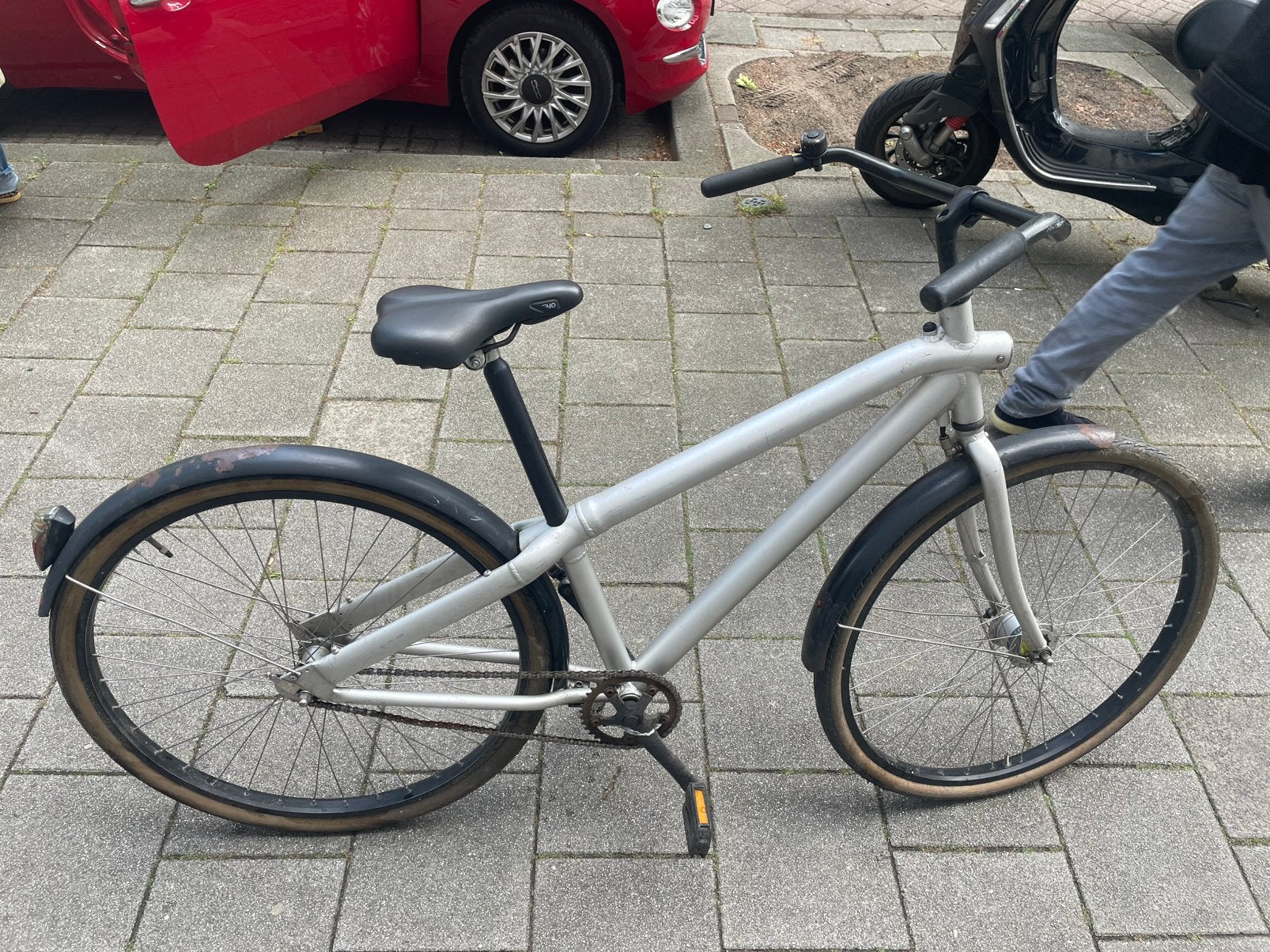 Van moof herenfiets (niet-elektrisch), Ophalen, Gebruikt, Terugtraprem, Overige merken