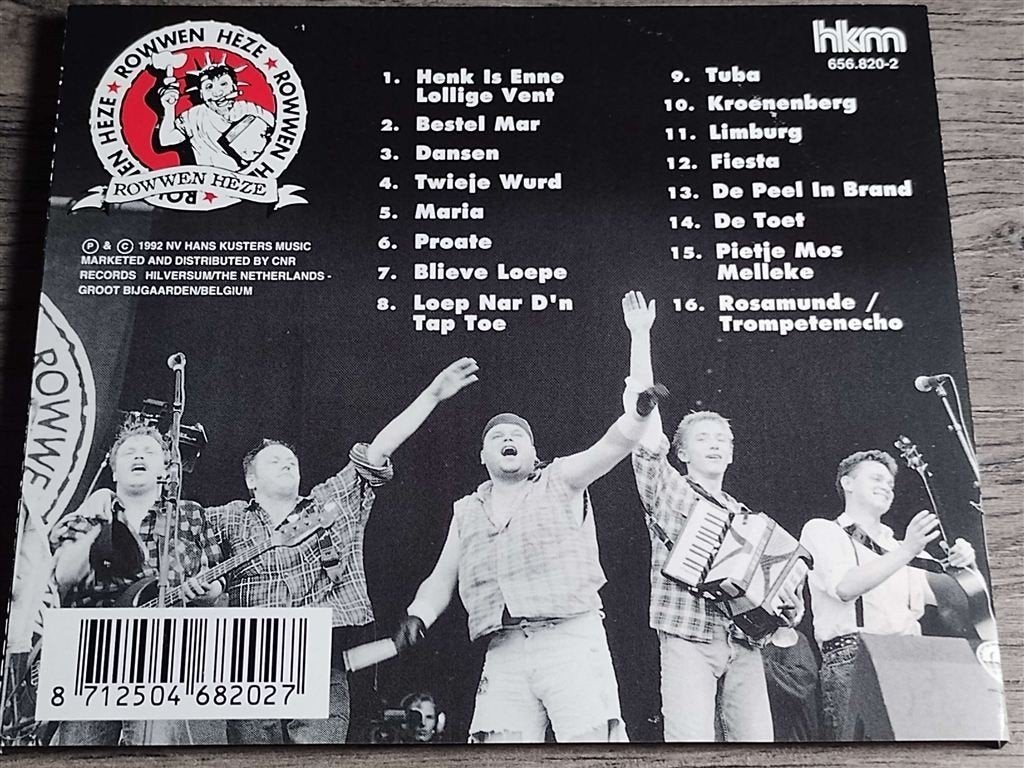Rowwen Hèze ‎– In De Wei [Live], Ophalen of Verzenden, Zo goed als nieuw, Levenslied of Smartlap
