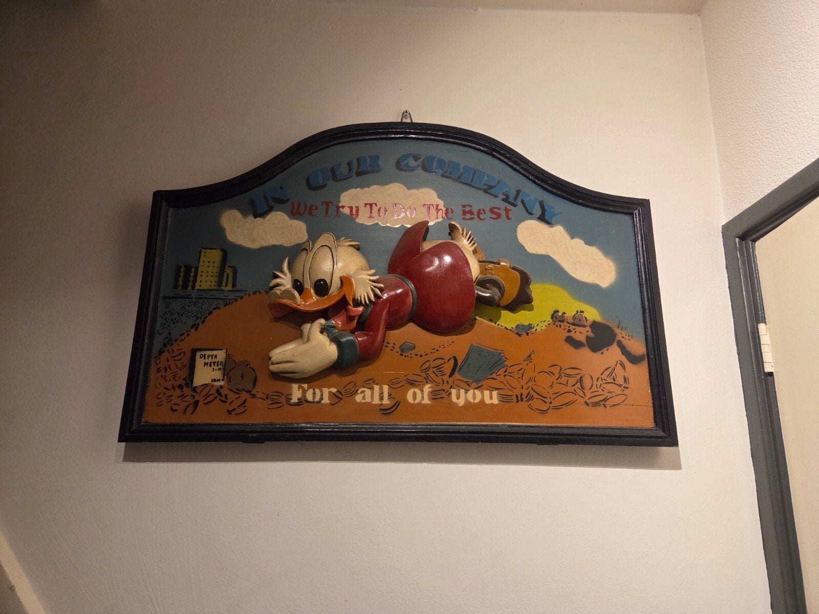 Zeldzaam Dagobert Duck 3D schilderij, Verzamelen, Ophalen, Overige typen