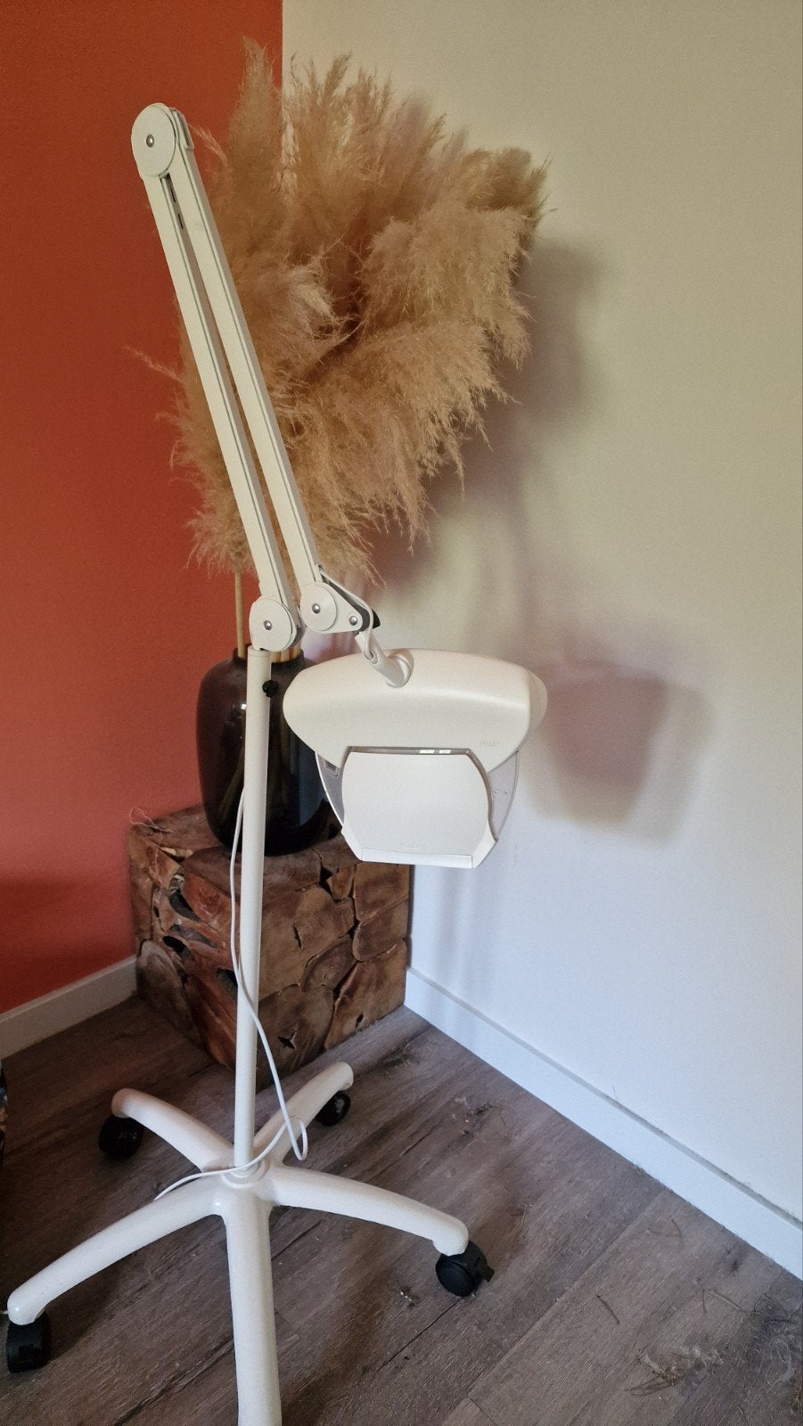 Luxo vergrootlamp op wielen - Ideaal voor precisiewerk, Wit, Overige merken, Gebruikt, Verstelbaar