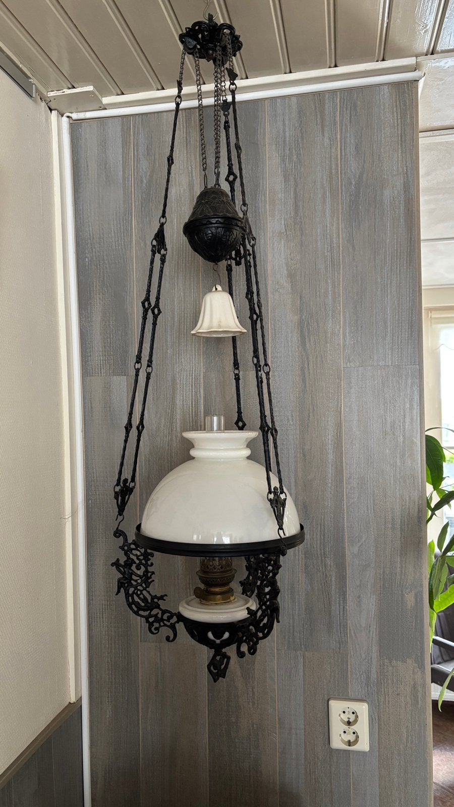 Scheepjes lamp, Ophalen