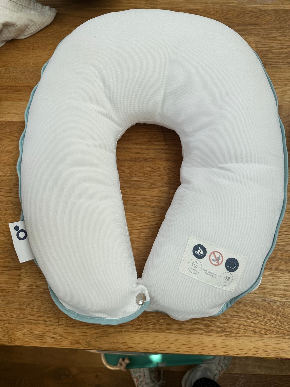 Comfortabel Domoo badkussen voor de allerkleinste, Ophalen of Verzenden, Gebruikt