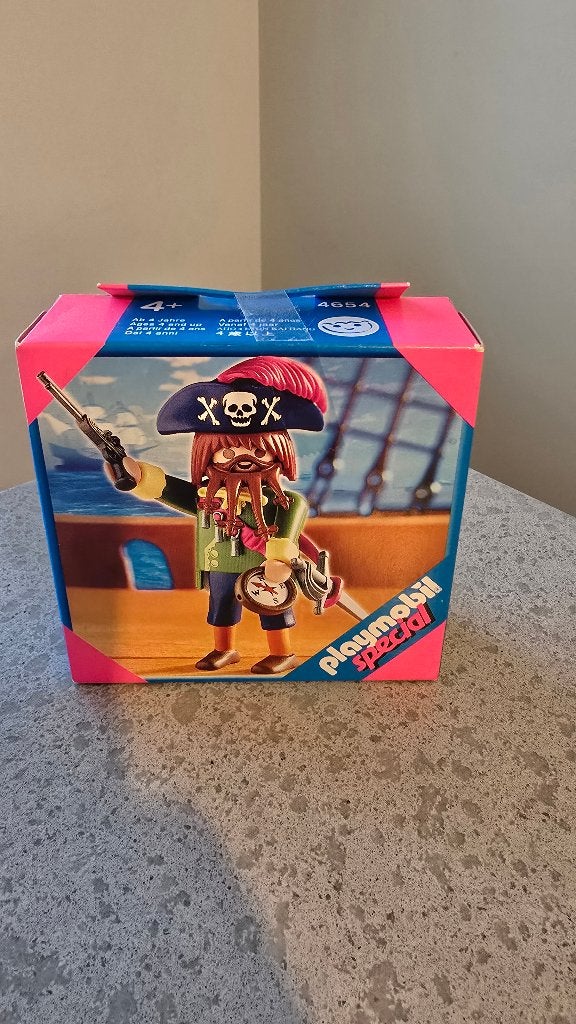 Playmobil 4654 Piratenkapitein nieuw in doos, Pirates, Complete set, Nieuw, Ophalen of Verzenden