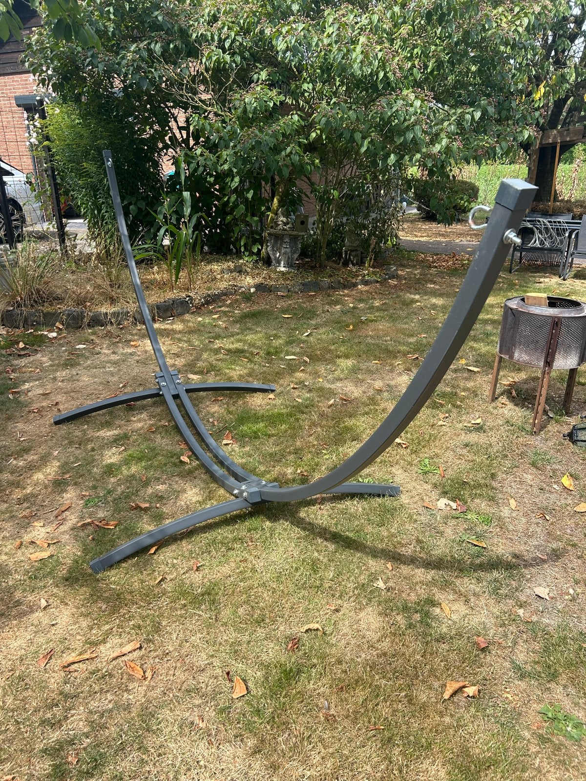 Degelijke hangmat standaard voor grote hangmat, Tuin en Terras, Hangmatten, Ophalen, Zo goed als nieuw, Buiten, Met standaard