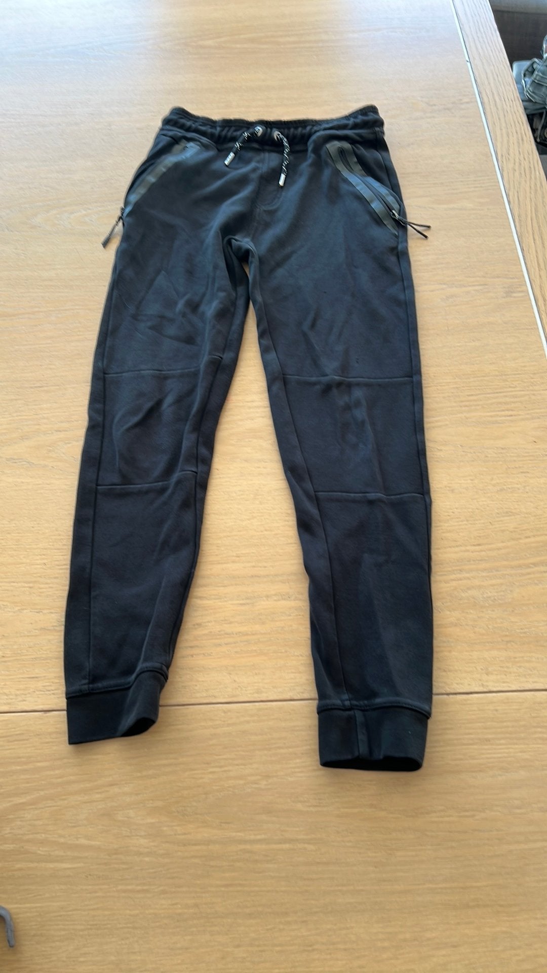 Zwarte Cars joging broek maat 14, Ophalen of Verzenden, Gebruikt, Jongen, Broek
