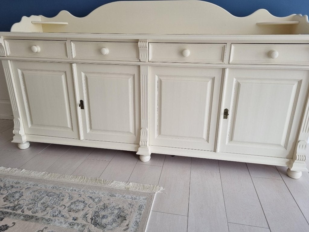 Vintage dressoir - 4 deuren & lades, Huis en Inrichting, Ophalen, Gebruikt, Met deur(en), Vintage