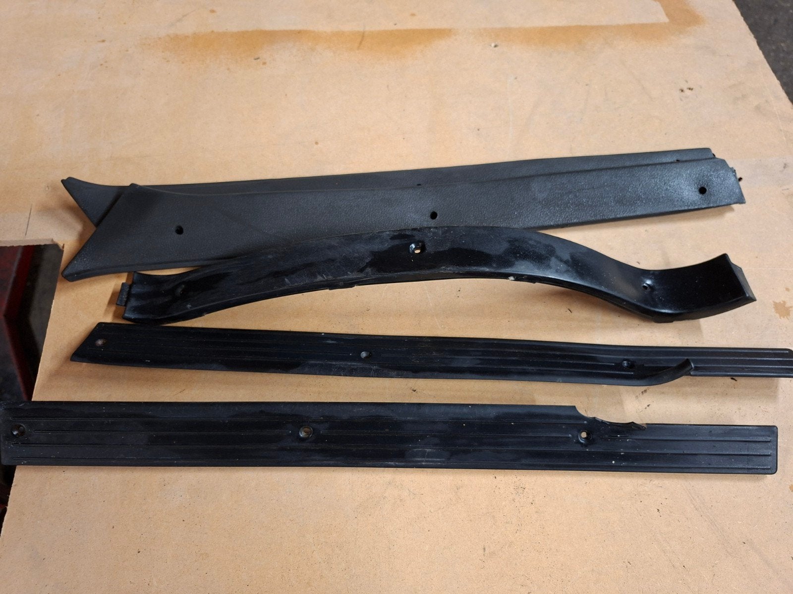 Fiat Ducato instaplijsten met rubber bj 85/95, Ophalen of Verzenden, Gebruikt