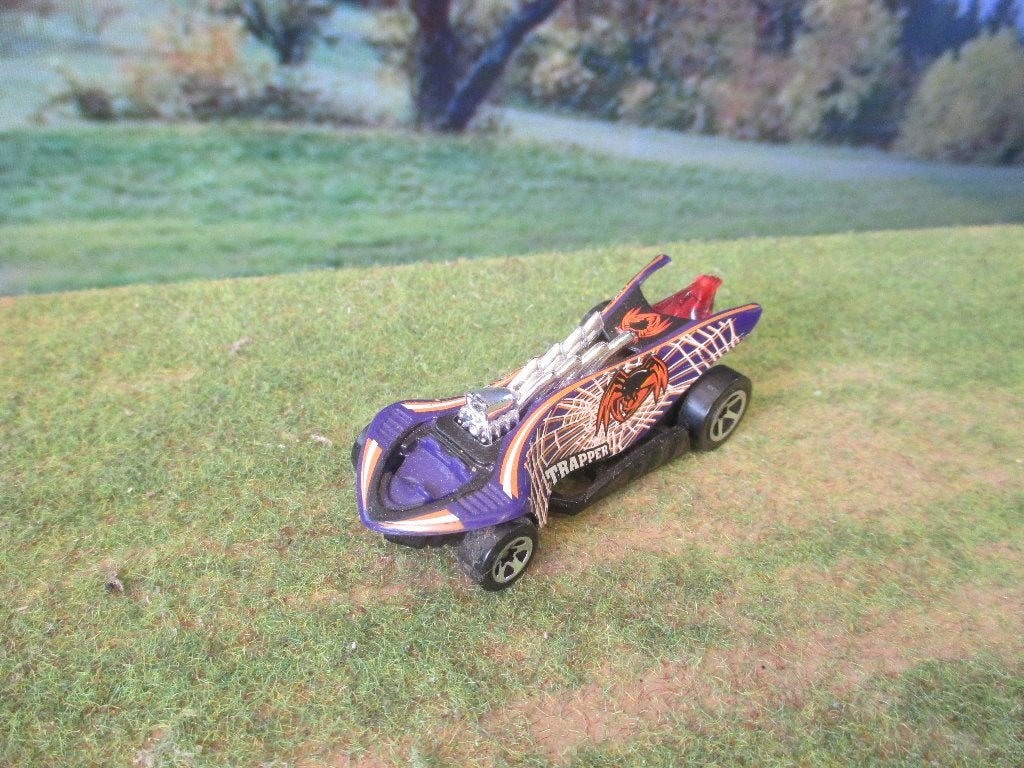 Turbo Flame - Hot Wheels 2001 Spider Slam 5-Pack Thailand, Ophalen of Verzenden, Gebruikt, Auto