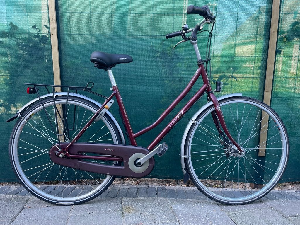 Rivel Hydra damesfiets, Nexus 7, rollerbrakes, Gebruikt, Versnellingen, 50 tot 53 cm, Trommelrem