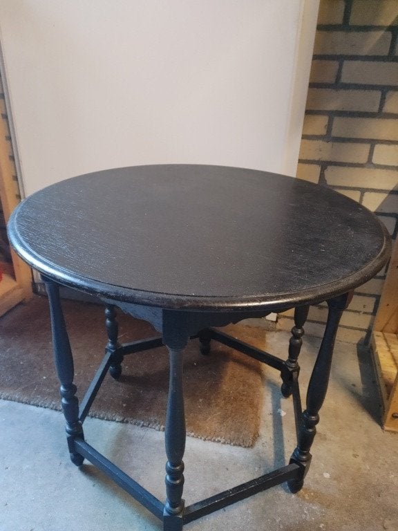 Salon Tafel Pander. Design, 1900- 1920 l d:67cm h:57 cm, Gebruikt, Rond, 55 tot 75 cm, Art Deco