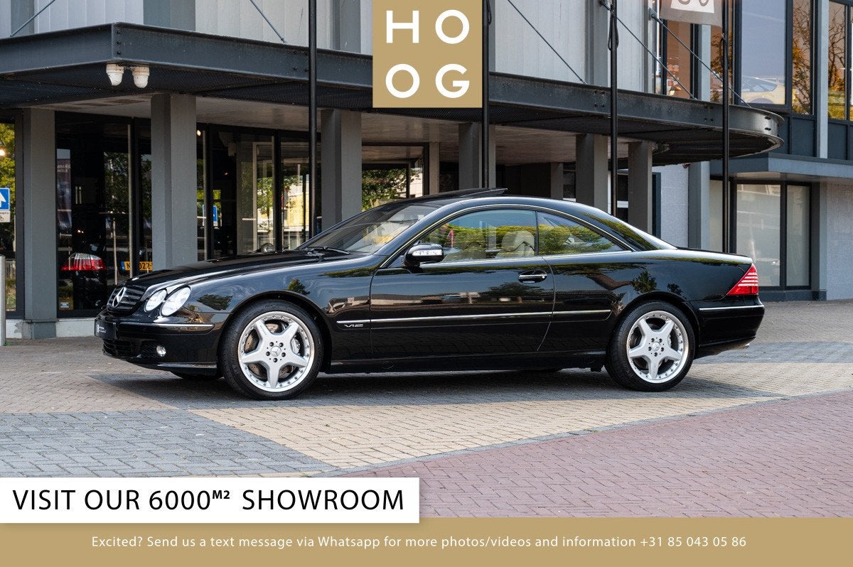 Mercedes-Benz CL-Klasse 600 V12 (W215) (bj 2004, automaat), Auto's, Mercedes-Benz, Automaat, Gebruikt, CL, 12 cilinders