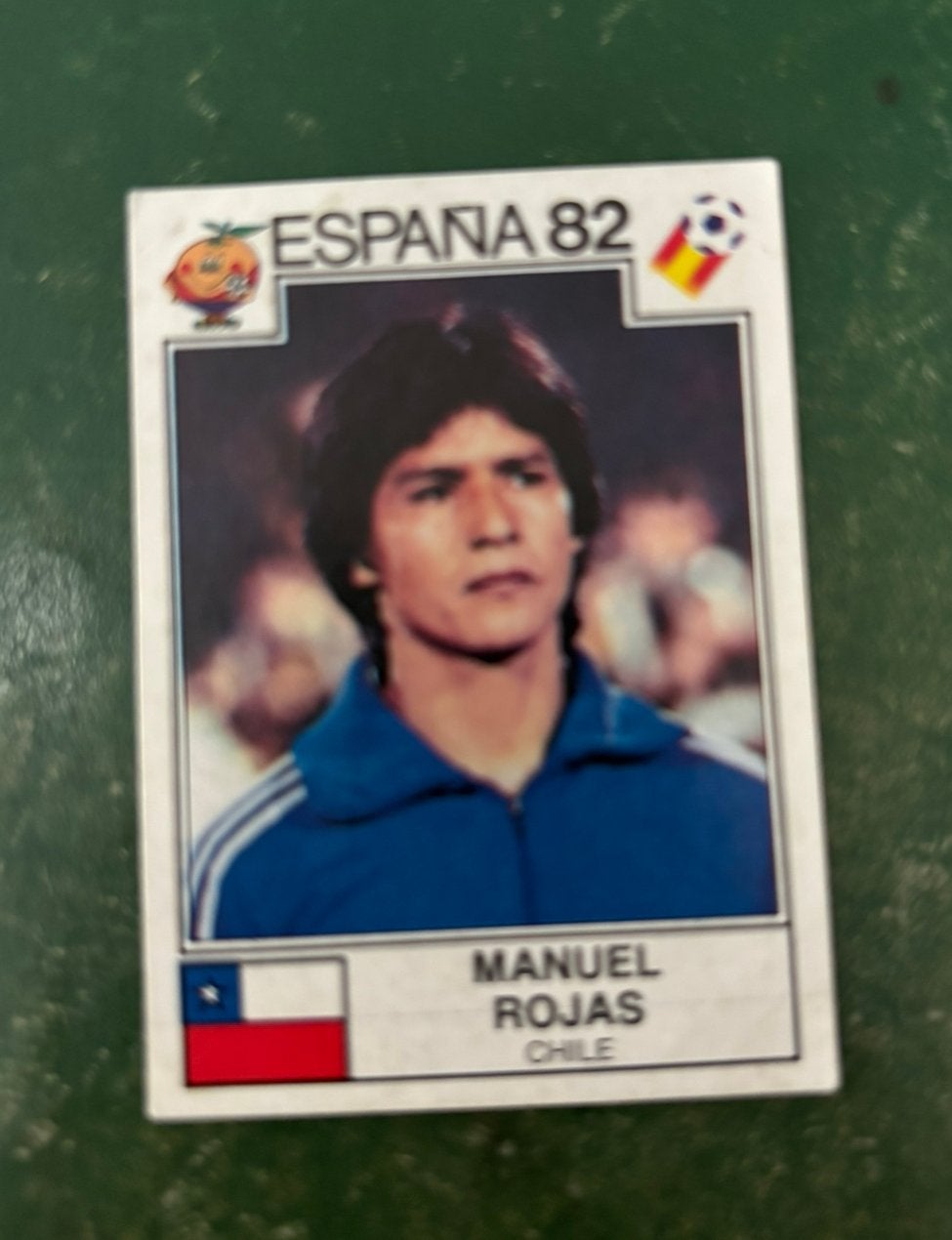 Panini plaatje Manuel Rojas Chili WK 82, Ophalen of Verzenden