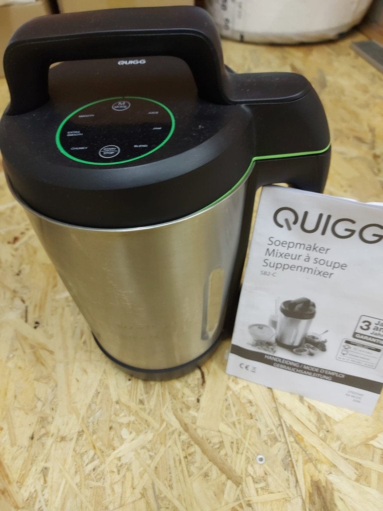 soepmaker quigg, Ophalen of Verzenden, Zo goed als nieuw, Soepmaker
