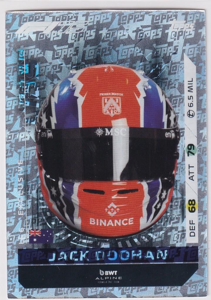 Jack Doohan Lightning Lids Parallel #LL6, Verzenden, Nieuw, Formule 1
