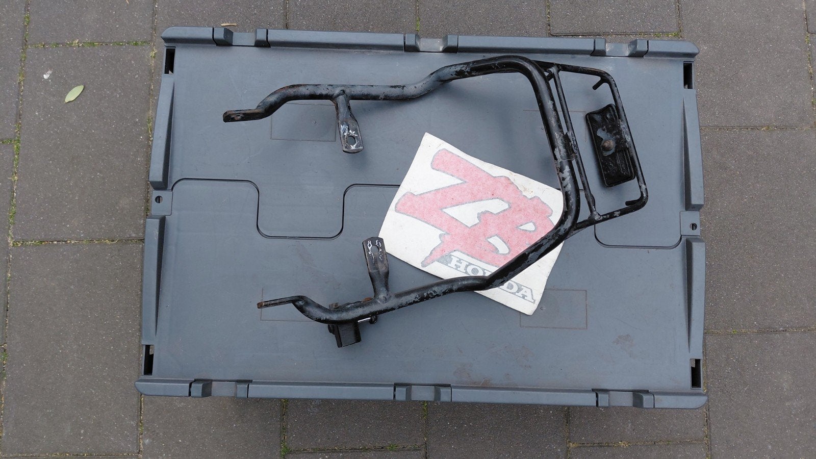 Duits/Belgisch Honda ZB50 achterrekje., Ophalen of Verzenden, Gebruikt, Frame, Overige merken